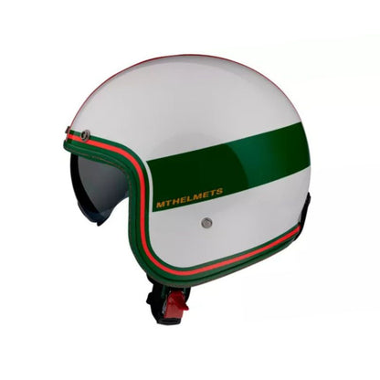 CASCO MT LE MANS 2 SV TANT ROJO BLANCO VERDE
