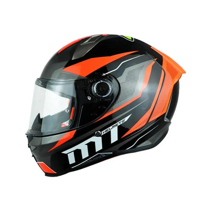 CASCO MT REVENGE 2S FOUNDATION NEGRO NARANJA