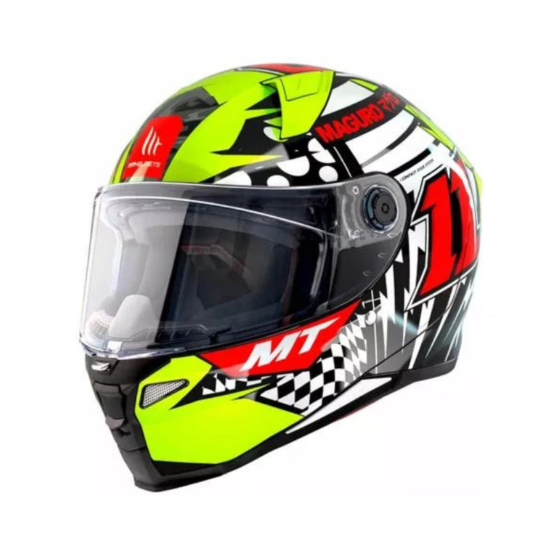 CASCO MT REVENGE 2S SERGIO GARCIA NARANJA