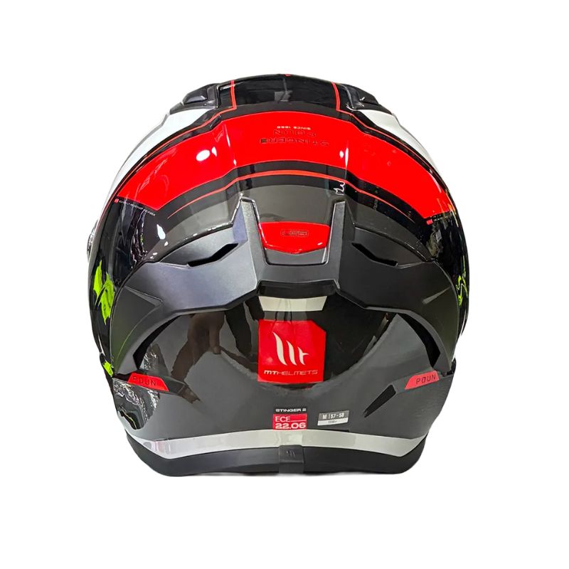 CASCO MT STINGER 2 POUN ROJO B5