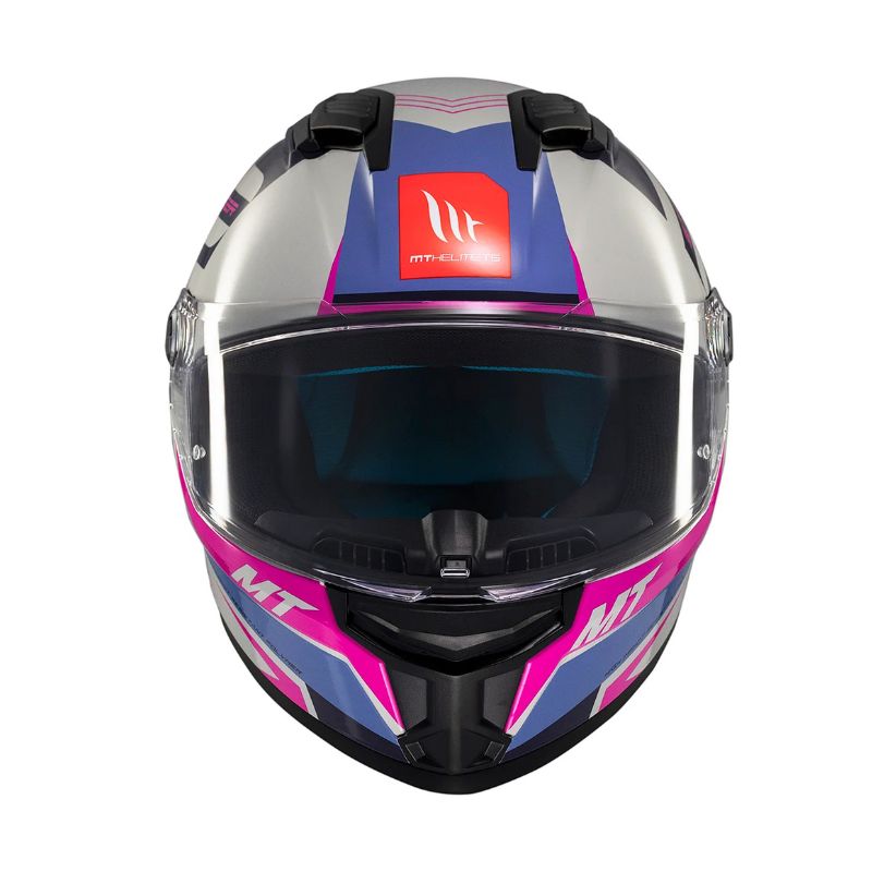 CASCO MT STINGER 2 TRON BLANCO MORADO C8