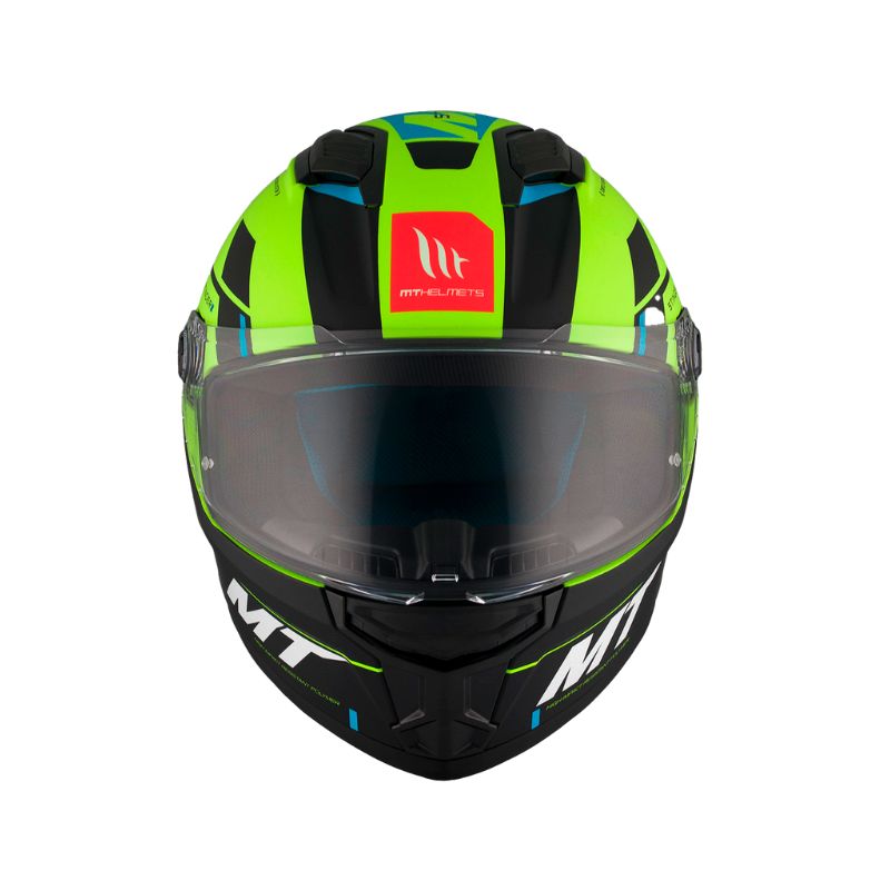 CASCO MT STINGER 2 ZIVZE MATE AMARILLO NEON C3