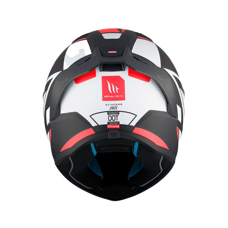 CASCO MT STINGER 2 ZIVZE MATE ROJO B5