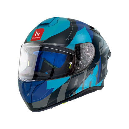 CASCO MT TARGO PRO BIGER MATE AZUL