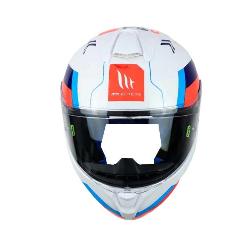CASCO MT TARGO PRO CUBE ROJO BLANCO