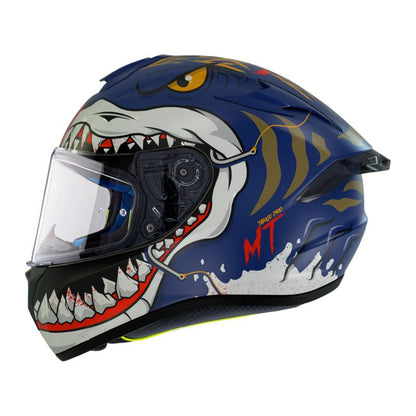 CASCO MT TARGO PRO SHARKY MATE AZUL