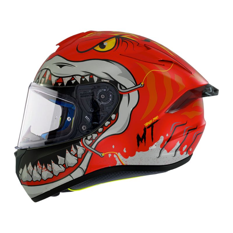 CASCO MT TARGO PRO SHARKY MATE ROJO