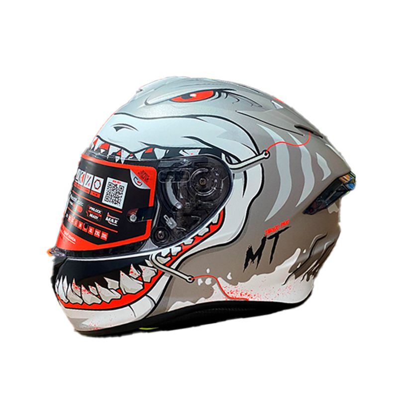 CASCO MT TARGO PRO SHARKY MATE TITANIO