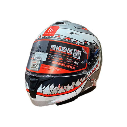 CASCO MT TARGO PRO SHARKY MATE TITANIO