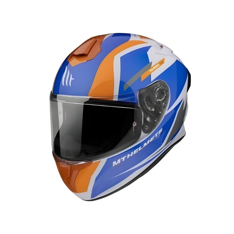 CASCO MT TARGO PRO SOUND NARANJA