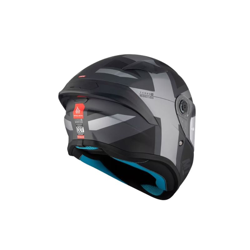 CASCO MT TARGO S BRITAIN MATE NEGRO GRIS