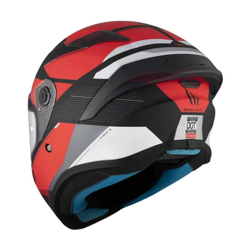 CASCO MT TARGO S KAY MATE ROJO B5