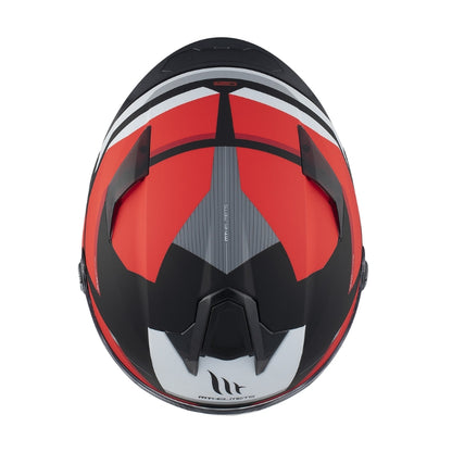 CASCO MT TARGO S KAY MATE ROJO B5