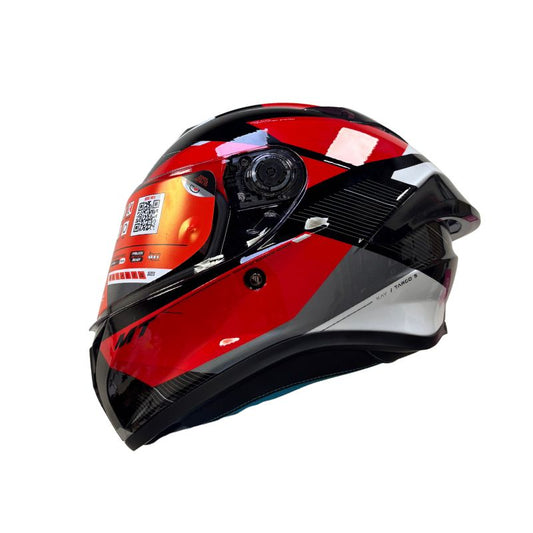 CASCO MT TARGO S KAY NEGRO ROJO