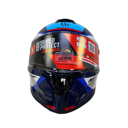 CASCO MT TARGO S KAY PERLA AZUL