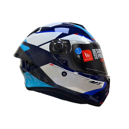 CASCO MT TARGO S KAY PERLA AZUL