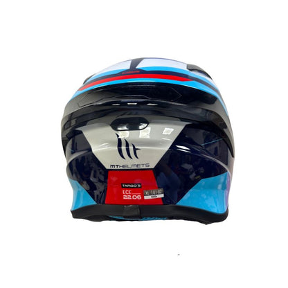 CASCO MT TARGO S KAY PERLA AZUL