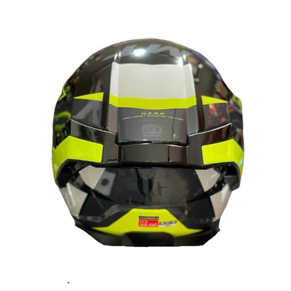 CASCO MT THUNDER 4 SV EXEO AMARILLO NEON