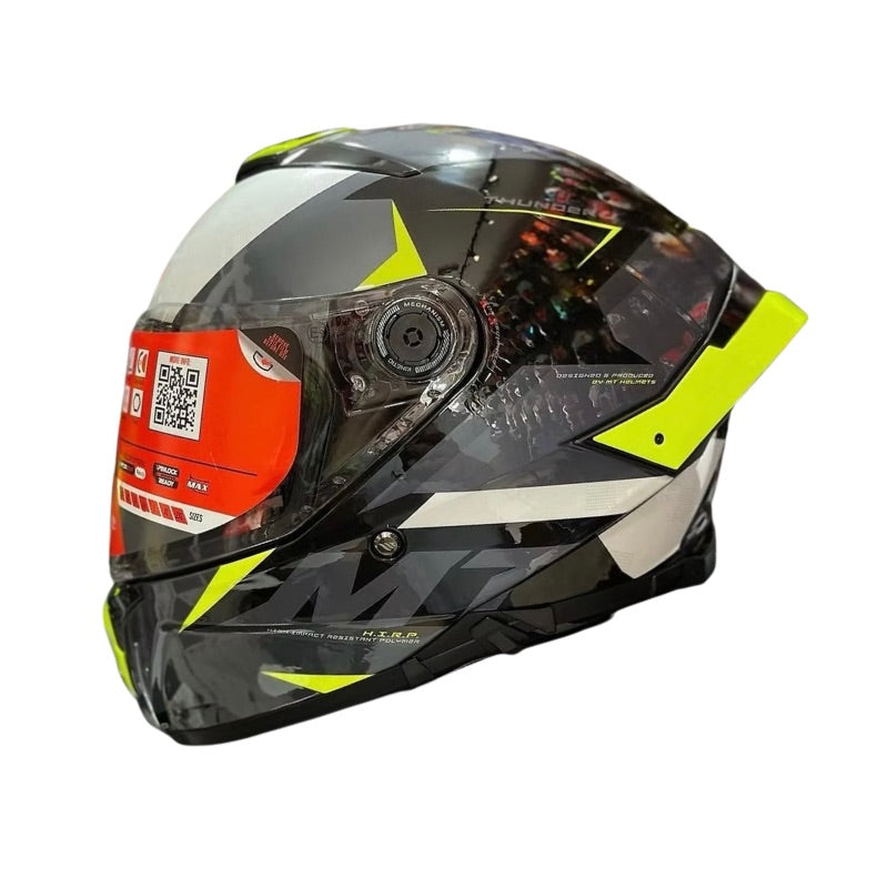 CASCO MT THUNDER 4 SV EXEO AMARILLO NEON