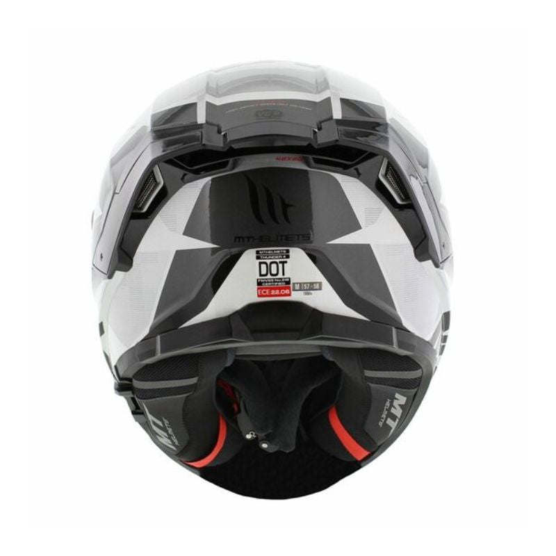 CASCO MT THUNDER 4 SV EXEO TITANIO PERLA