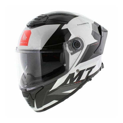 CASCO MT THUNDER 4 SV EXEO TITANIO PERLA