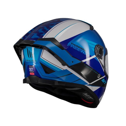 CASCO MT THUNDER4 SV FREEWAY AZUL BLANCO A17