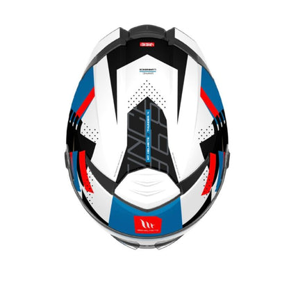CASCO MT THUNDER4 SV LUMINENCE AZUL ROJO A7