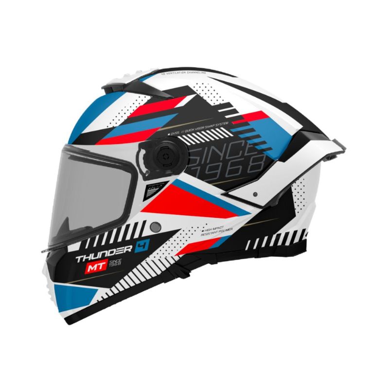 CASCO MT THUNDER4 SV LUMINENCE AZUL ROJO A7