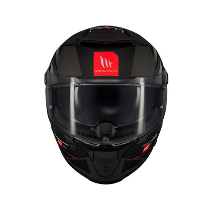 CASCO MT THUNDER4 SV LUMINENCE MATE NEGRO D1