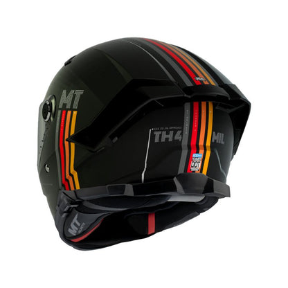 CASCO MT THUNDER 4 SV MIL MATE NEGRO