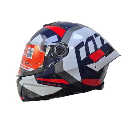 CASCO MT THUNDER 4 SV PROTECT ROJO A5