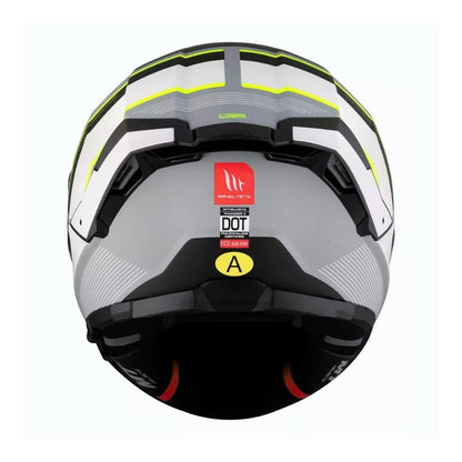 CASCO MT THUNDER 4 SV R25 MATE AMARILLO NEON C3