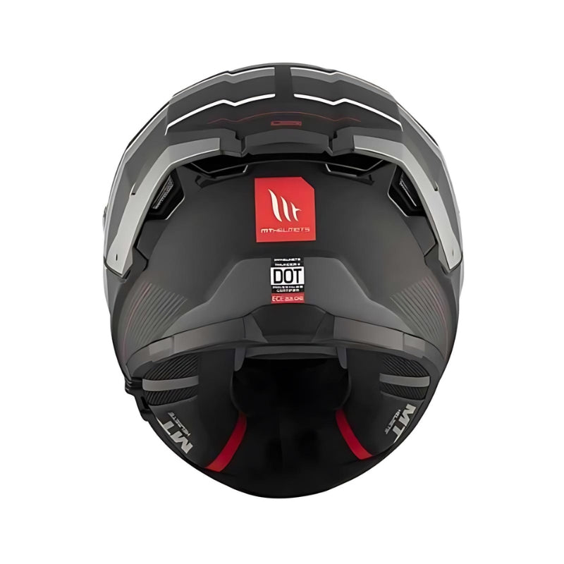 CASCO MT THUNDER 4 SV R25 MATE GRIS C2