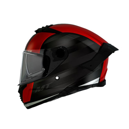 CASCO MT THUNDER 4 SV TREADS MATE NEGRO BLANCO ROJO