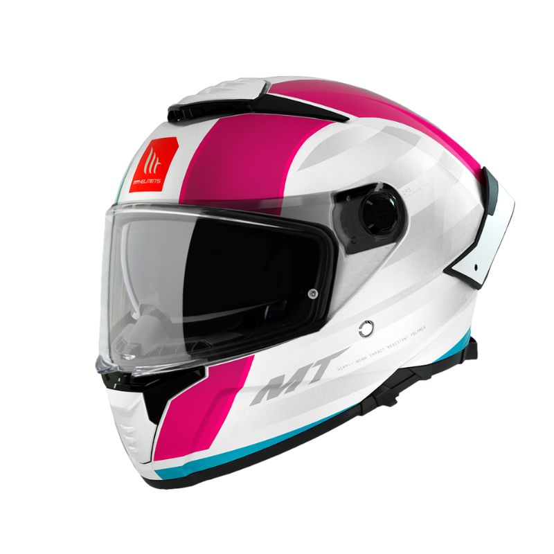 CASCO MT THUNDER 4 SV TREADS PERLA AZUL MORADO