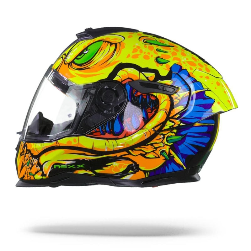 CASCO NEXX SX.100 ABISAL AMARILLO NEON
