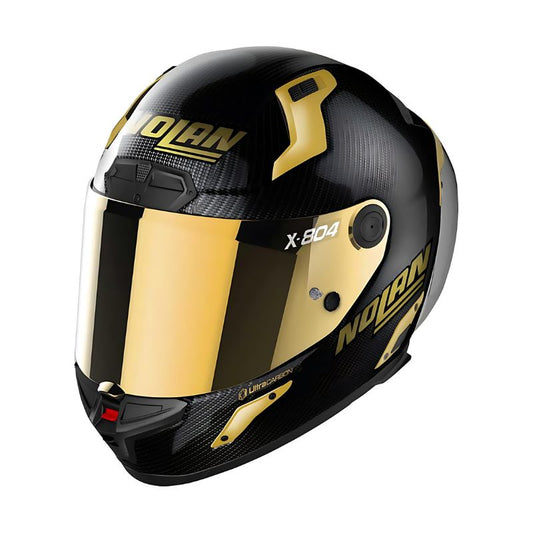 CASCO NOLAN X-804 RS ULTRA CARBON GOLDEN EDITION
