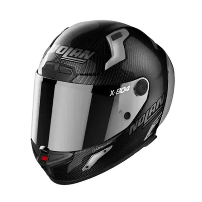 CASCO NOLAN X-804 RS ULTRA CARBON SILVER