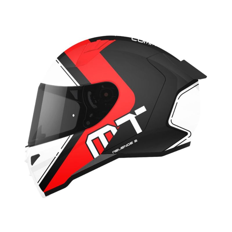 CASCO REVENGE 2S COMMIT NEGRO ROJO