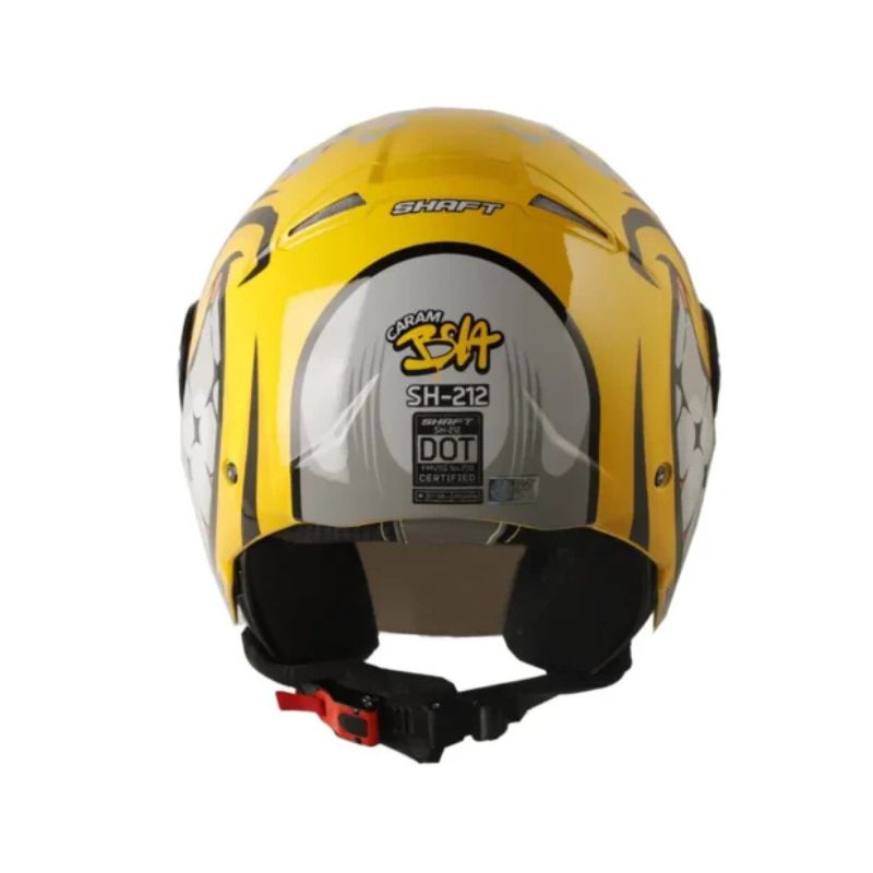 CASCO SHAFT SH-212 CARAMBOLA AMARILLO GRIS VISOR IRIDIUM