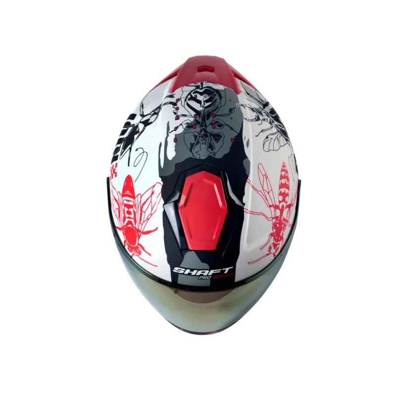 CASCO SHAFT SH-240DV PRO FRANZ MATE GRIS CLARO ROJO IRIDIUM