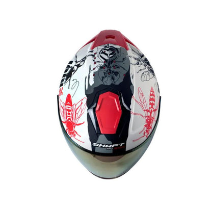 CASCO SHAFT SH-240DV PRO FRANZ MATE GRIS CLARO ROJO IRIDIUM
