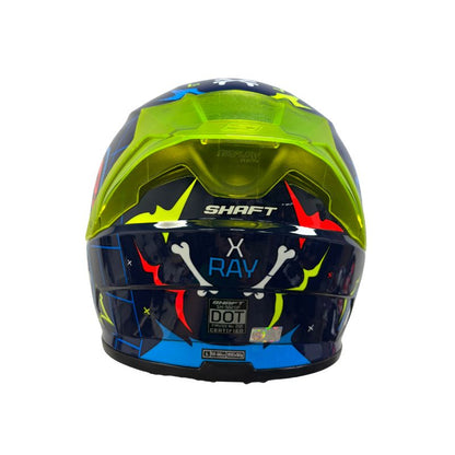 CASCO SHAFT SH-502SP X RAY AZUL OSCURO AZUL