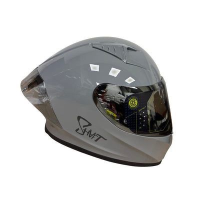CASCO SHAFT SH-526SP SOLID GRIS NEGRO7 VISOR IRIDIUM PLATA