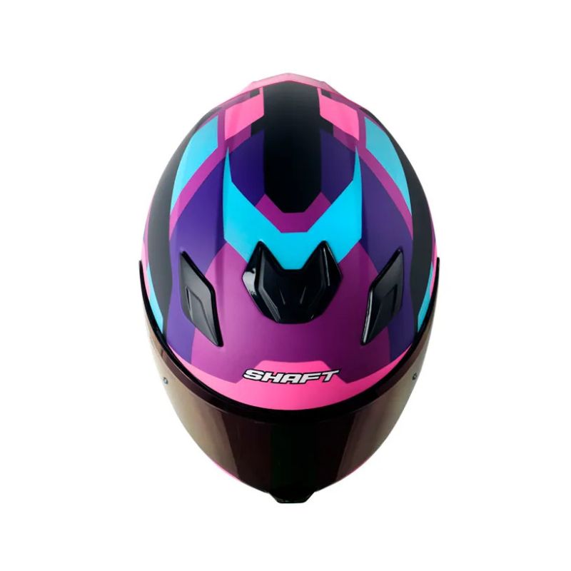 CASCO SHAFT SH-559 CORPS MATE GRIS OSCURO FUCSIA IRIDIUM