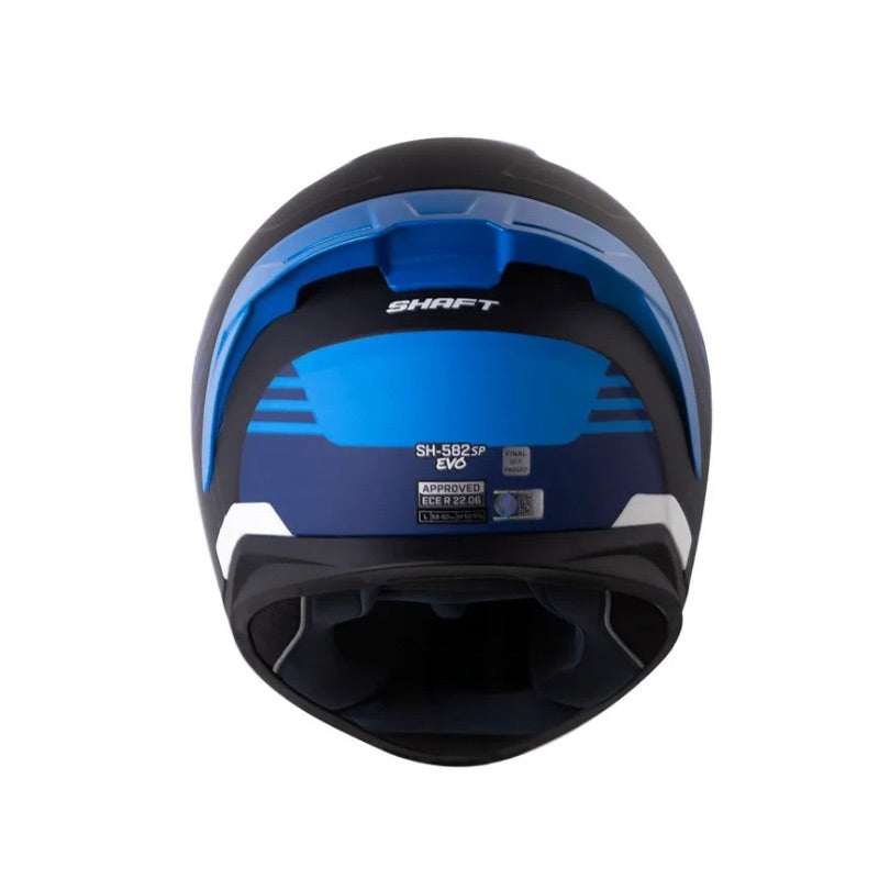CASCO SHAFT SH-582SP EVO ACENES MATE AZUL OSCURO