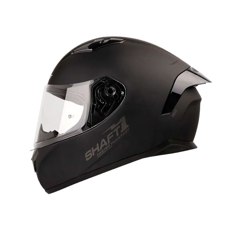CASCO SHAFT SH-582SP EVO SOLID MATE NEGRO GRIS OSCURO