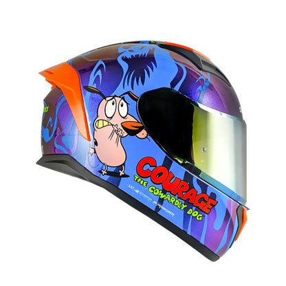 CASCO SHAFT SH-582SP EVO THE COWARDLY CAMALEON AZUL IRIDIUM
