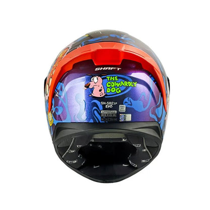 CASCO SHAFT SH-582SP EVO THE COWARDLY CAMALEON AZUL IRIDIUM