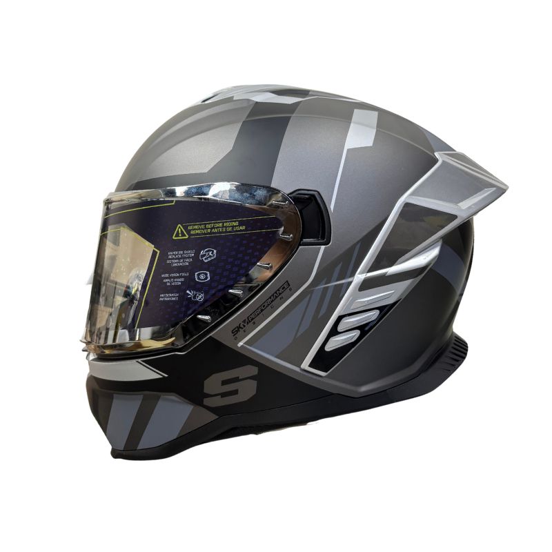 CASCO SHAFT SH-598GTR EMAN MATE NEGRO7 NEGRO VISOIR IRIDIUM